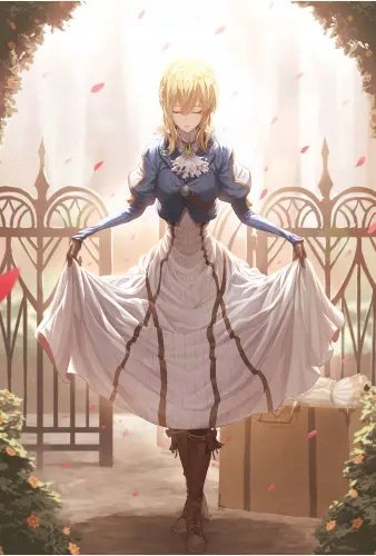 Plakat Anime Violet Evergarden ve_023 A1+ (custom)