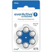 Baterie i akcesoria - 3 x Baterie PR44 EVERACTIVE Ultrasonic 675 (6 szt.) - miniaturka - grafika 1