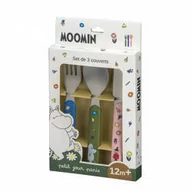 Sztućce dla dzieci - Zestaw sztućców dla dziecka, 3 el., Muminki | Petit Jour Paris uniw - miniaturka - grafika 1