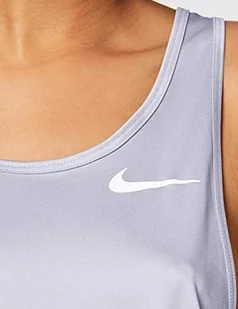 NIKE W Nk Miler Tank Racer Biustonosz tank top Kobieta - Biustonosze - miniaturka - grafika 1