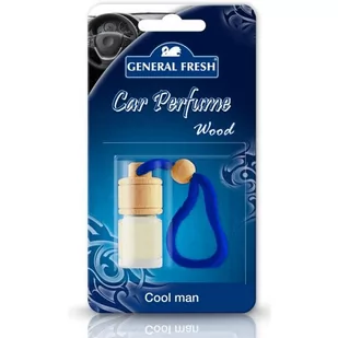 General Fresh General Fresh odświeżacz samochodowy Car perfume Wood Cool Man - Zapachy samochodowe - miniaturka - grafika 1