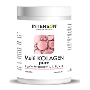 Kolagen INTENSON Multi Pure (300 g) - Suplementy naturalne - miniaturka - grafika 1