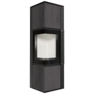 Piece wolnostojące - Piec stalowy piec TORA/M 8 kW fi 150 NATURALI PIETRA DI SAVOIA z domykaniem - miniaturka - grafika 1
