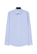 Koszule męskie - Seidensticker Męska koszula biznesowa, jasnoniebieski, 40 PL - miniaturka - grafika 1