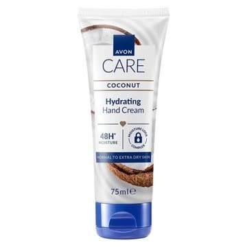 Avon Nawilżający Krem Do Rąk Z Olejkiem Kokosowym 75 Ml