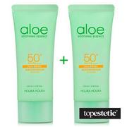 Holika Holika Aloe Waterproof Sun Gel x 2 ZESTAW Żel przeciwsłoneczny z aloesem i wysokim filtrem 100 ml