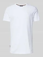 Koszulki męskie - T-shirt z wyhaftowanym logo - miniaturka - grafika 1