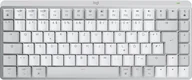 Klawiatury - Logitech MX Mini Mechanical for Mac Biuro Bluetooth QWERTZ Niemiecki Szary, Biały 920-010794 - miniaturka - grafika 1