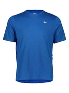 Koszulki sportowe męskie - Reebok Koszulka sportowa "Solid Athlete" w kolorze niebieskim - miniaturka - grafika 1