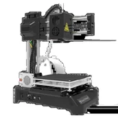 Drukarki 3D - drukarka 3D, kompaktowy rozmiar, drukowanie jednym przyciskiem, czarna - miniaturka - grafika 1