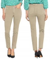 Spodnie damskie - Spodnie Damskie Rurki Jeansy Bawełniane 1885 W34 - miniaturka - grafika 1