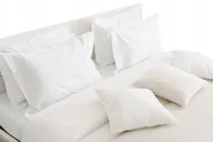 Pościel - Pościel Hotelowa Biała 160x200cm 150g/m2 Bawełna - miniaturka - grafika 1