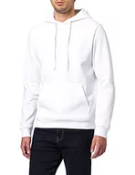 Bluzy męskie - Build Your Brand Męska bluza z kapturem Basic Hoody bluza z kapturem dla mężczyzn, dostępna w wielu kolorach, rozmiarach XS - 7XL, biały, S - miniaturka - grafika 1