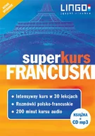 Książki do nauki języka francuskiego - Lingo Francuski Superkurs z płytą MP3 - Karolina Węzowska - miniaturka - grafika 1