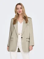 Marynarki i żakiety damskie - ONLY Marynarka 15275720 Szary Oversize - miniaturka - grafika 1