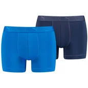 Majtki męskie - Męskie bokserki Puma Sport Microfiber Boxers 2P Rozmiar: M / Kolor: niebieski - miniaturka - grafika 1