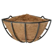 Donice - Esschert Design Narożna doniczka z wkładem kokosowym - miniaturka - grafika 1