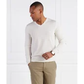 Swetry męskie - BOSS BLACK Wełniany sweter Baram-L | Regular Fit - miniaturka - grafika 1