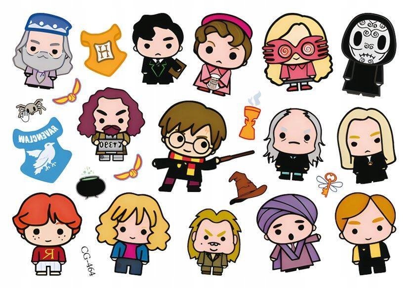 Tatuaże dla Dzieci HARRY POTTER (1 szt) CG464