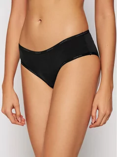 Majtki damskie - Calvin Klein Underwear Figi klasyczne 000QF4557E Czarny - grafika 1