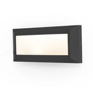 Lampy ogrodowe - Lutec Helena 5191605012 kinkiet lampa ścienna zewnętrzna ogrodowa 1x11W LED IP54 czarny - miniaturka - grafika 1