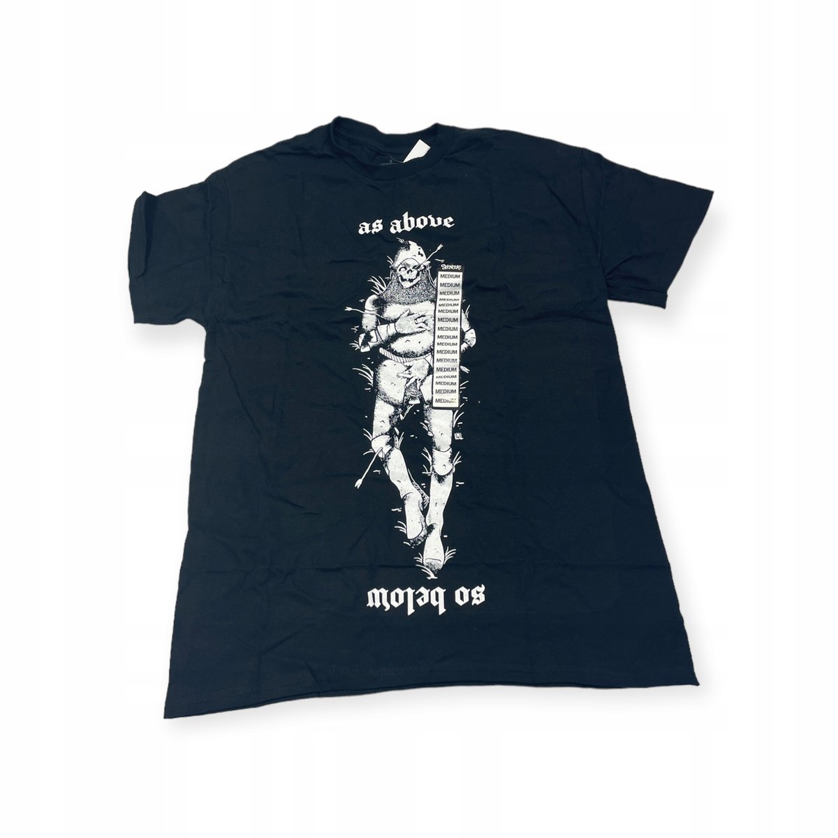 Koszulka T-shirt męski okrągły dekolt SPENCER'S NADRUK M