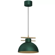 Lampy sufitowe - Dekoracyjna, zielono-złota lampa wisząca LX 4369 z serii ESTATE - miniaturka - grafika 1