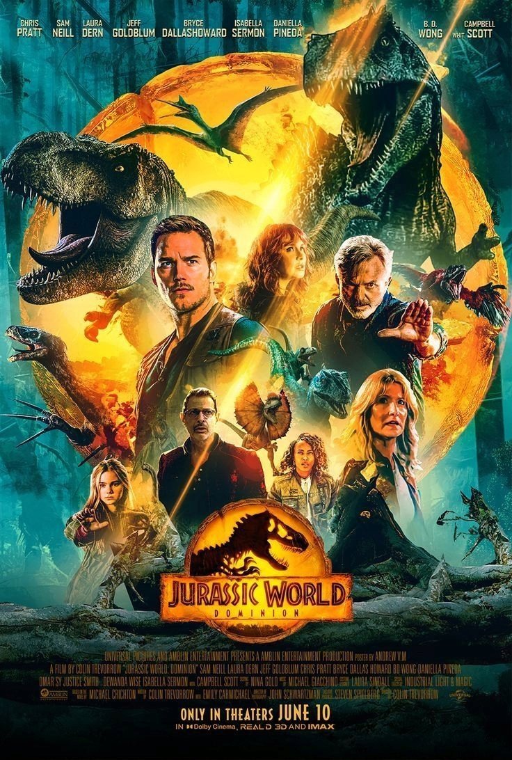 PUZZLE Jurassic Park Jurassic World y A3 252 el z Nadrukiem + IMIĘ Pudełko