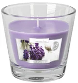 Świece - Bispol Świeca zapachowa w szkle 26H Lawenda BISPOL4362 - miniaturka - grafika 1