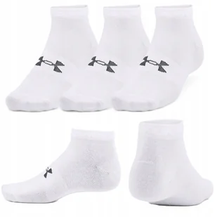 Skarpety Męskie Under Armour Essential Low Cut 3Pack 1365745 R. S - Skarpetki męskie - miniaturka - grafika 1