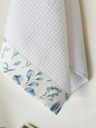 Ściereczki, gąbki, czyściki - Ręcznik kuchenny bawełniany o gofrowej fakturze białego koloru - miniaturka - grafika 1