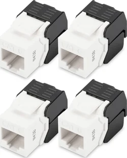 Digitus Digitus Moduł Keystone CAT 6, nieekranowany - 4 szt - Pozostałe akcesoria sieciowe - miniaturka - grafika 1