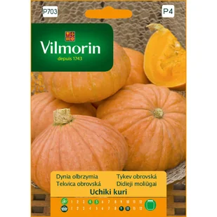 Dynia olbrzymia Uchiki Kuri nasiona Vilmorin - Nasiona i cebule - miniaturka - grafika 1