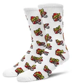 Skarpetki damskie - skarpety męskie SANTA CRUZ TOADSTOOL DOT WHITE - miniaturka - grafika 1