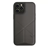Etui i futerały do telefonów - Uniq UNIQ etui Transforma iPhone 12 Pro Max 6,5" szary/charcoal grey - miniaturka - grafika 1