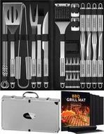 Akcesoria do grilla - Zestaw sztućce do GRILLA BBQ STILHOFF akcesoria 39szt 33+walizka+5xmata - miniaturka - grafika 1