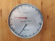 Sauny - termometr do sauny / higrometr LANITPLAST 16 cm - miniaturka - grafika 1