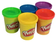 Masy plastyczne - Ciastolina Hasbro Play-Doh - Kolorowy 5-Pak F7368 - miniaturka - grafika 1