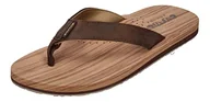 Klapki i japonki męskie - COOL shoe corp. Sin, japonki męskie, drewno, 45 EU - miniaturka - grafika 1
