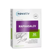 Układ pokarmowy - Medicinae Novativ Raphasaliv 30 tabletek 3757741 - miniaturka - grafika 1