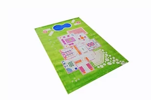 Little Helper hipoalergiczny skutkami alergogennymi grubszy 3d dywan dla dzieci do zabawy, 134 x 200 cm, zielony 121MD015YE13203 - Dywany dla dzieci - miniaturka - grafika 2