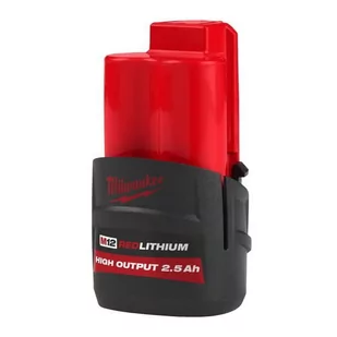 Milwaukee M12 Akumulator High Output 2,5 Ah 4932480164 - Akumulatory do elektronarzędzi - miniaturka - grafika 1