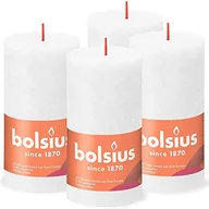 Świece - Bolsius Świece pieńkowe Shine, 6 szt., 130x68 mm, zgaszona biel Sfeerpunt - miniaturka - grafika 1
