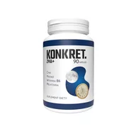 Witaminy i minerały - KONKRET ZMA+ Cynk Magnez Witamina B6 90 kapsułek - miniaturka - grafika 1