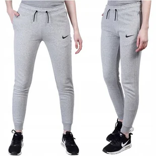 Spodnie damskie Nike Park 20 Fleece jasno szare CW6961 063 rozmiar M - Spodnie damskie - miniaturka - grafika 1