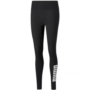 Legginsy Puma Power Logo W (kolor Czarny, rozmiar S) - Legginsy - miniaturka - grafika 1