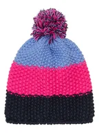 Czapki dla dzieci - Color Kids Czapka w kolorze fioletowo-różowo-czarnym - miniaturka - grafika 1