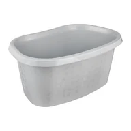 Kosze na bieliznę - Wanna TILDA 57,5 x 38 x 26,5 stone grey - miniaturka - grafika 1