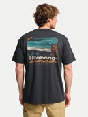 Koszulki męskie - Billabong T-Shirt Tidal Research EBYZT00386 Granatowy Regular Fit - miniaturka - grafika 1
