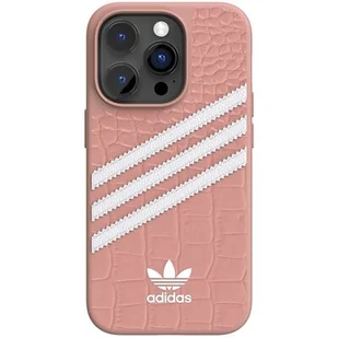 Adidas Samba Alligator z 3 paskami do iPhone 14 Pro różowy - Etui i futerały do telefonów - miniaturka - grafika 1